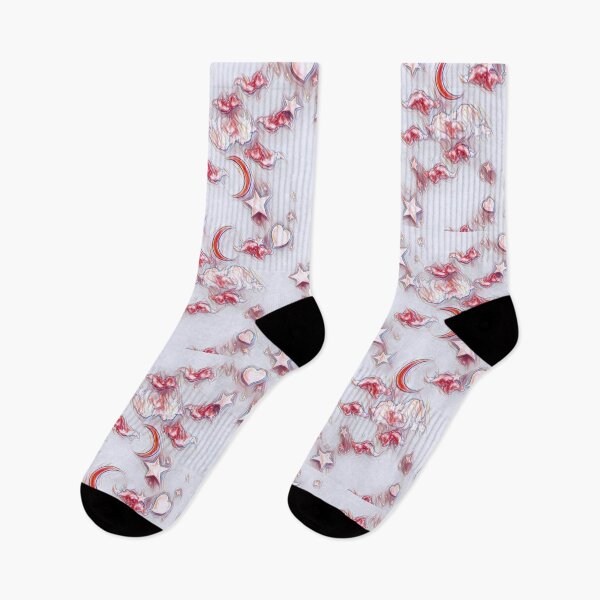 Item preview, Cute pattern pink moon designed and sold by S2lunna.