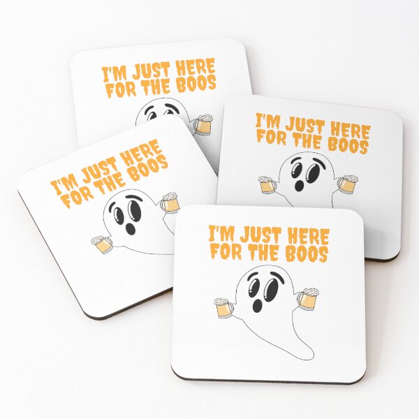 Item preview, I'm Just here for the boos Ghost Halloween T-Shirt designed and sold by Pogogogo.