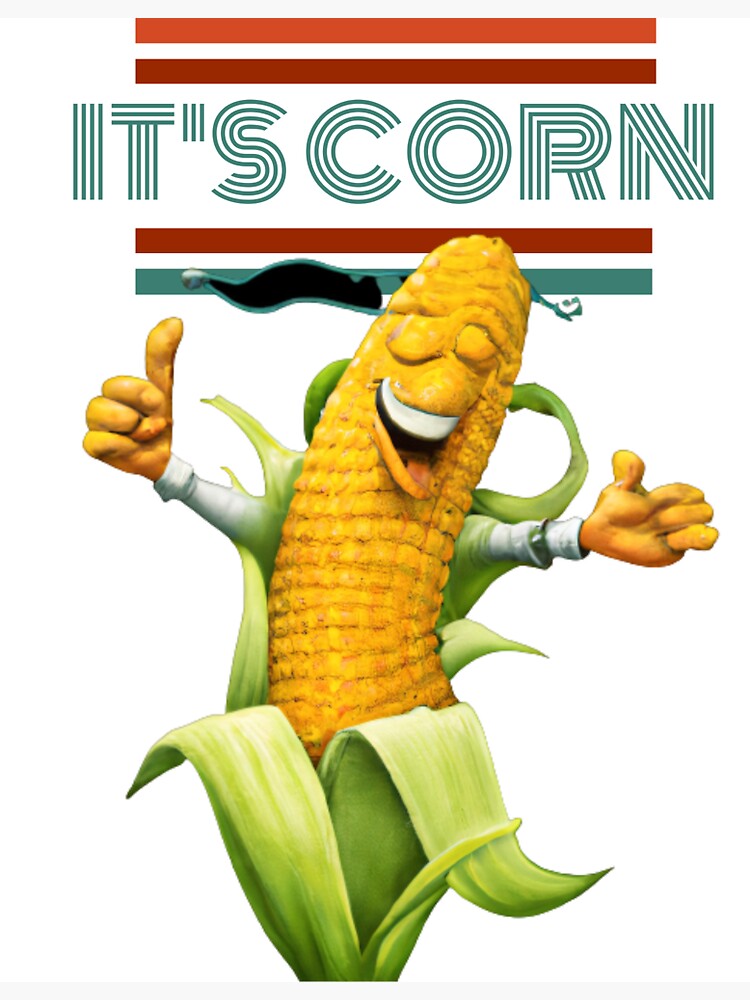 "Have a Corntastic Day! It's Corn! Design" Sticker for Sale by