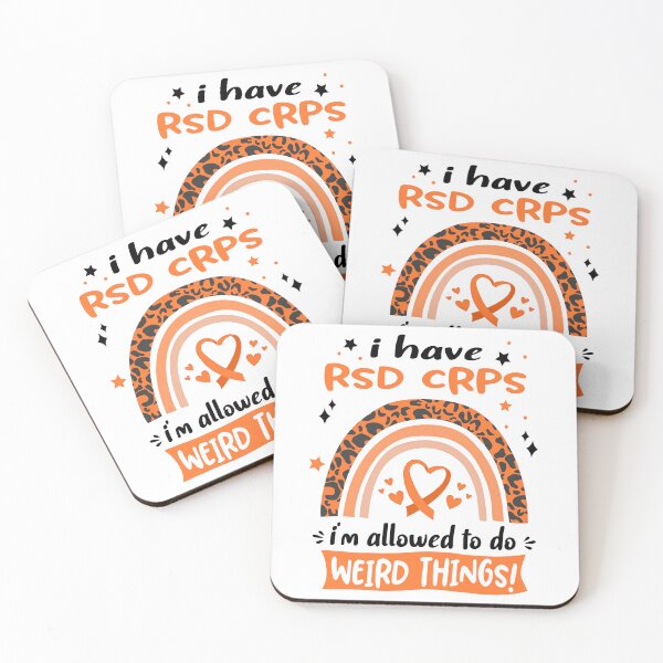 Item preview, RSD CRPS Awareness - I have RSD CRPS i am allowed to do Weird Things! designed and sold by KirstybShop.