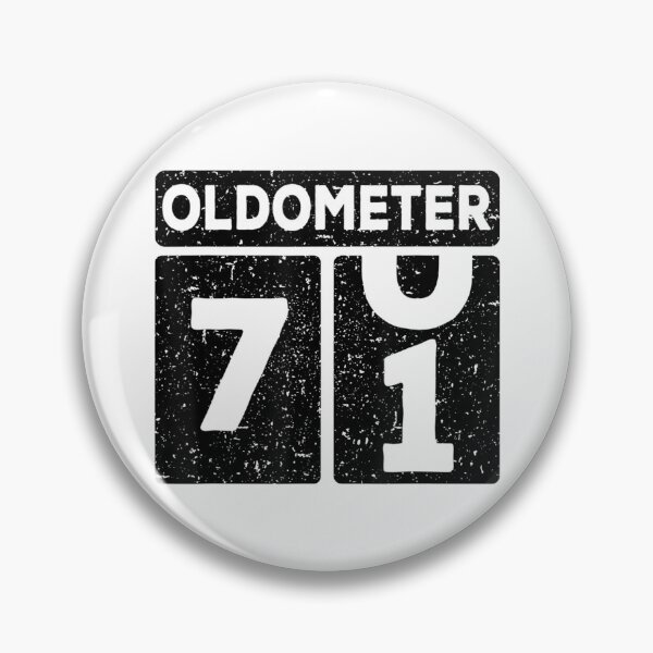 Item preview, Oldometer 70-71 | 71th Birthday Funny Gift designed and sold by Axelhellquis.