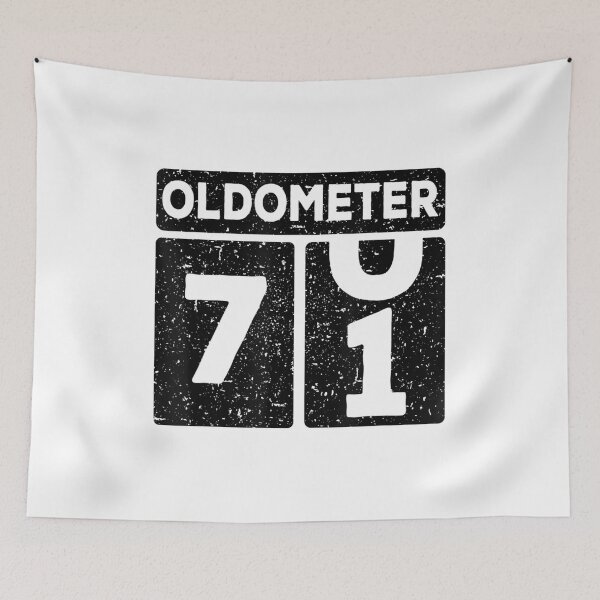 Item preview, Oldometer 70-71 | 71th Birthday Funny Gift designed and sold by Axelhellquis.