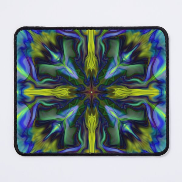 Item preview, Blue and yellow pattern designed and sold by JenConArt.