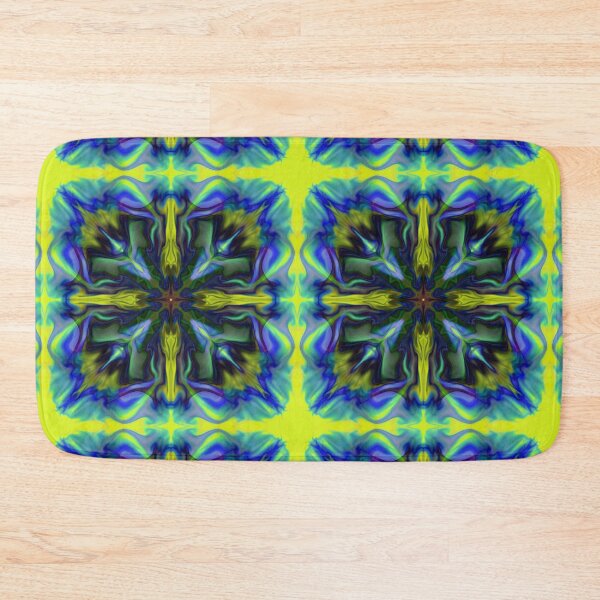 Item preview, Blue and yellow pattern designed and sold by JenConArt.
