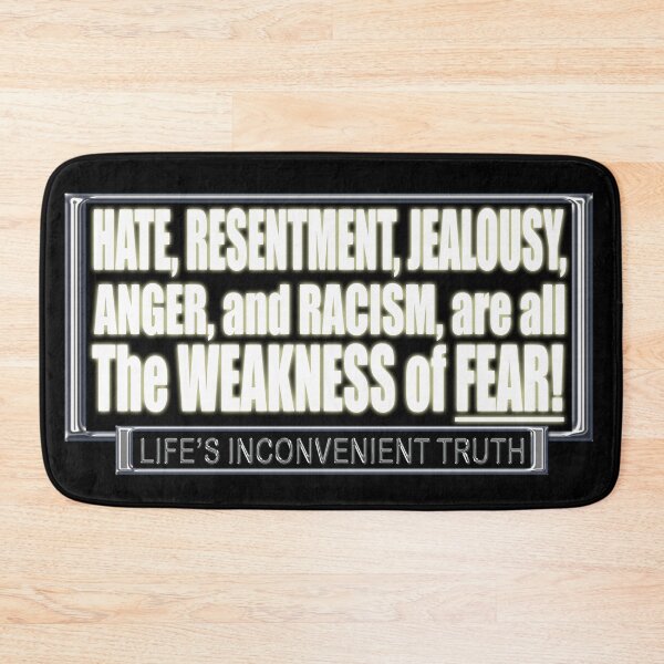 Item preview, The Weakness of FEAR (Life's Inconvenient Truth) designed and sold by DVM2.