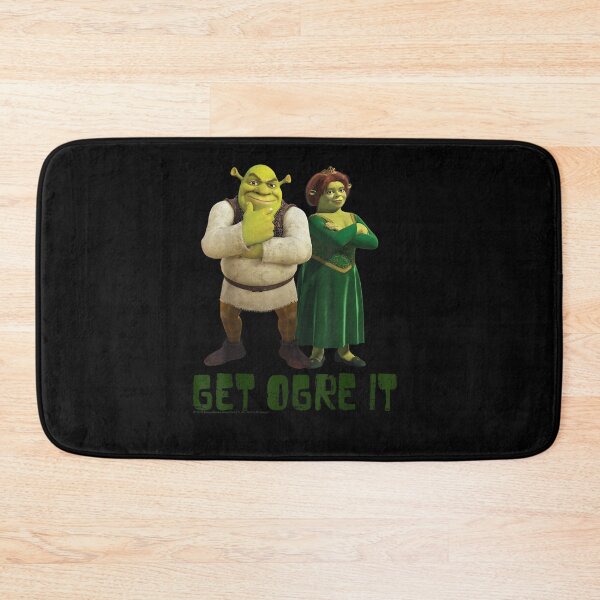 Item preview, Shrek Fiona Amp Shrek Get Ogre It Text Poster  designed and sold by TamarHall.
