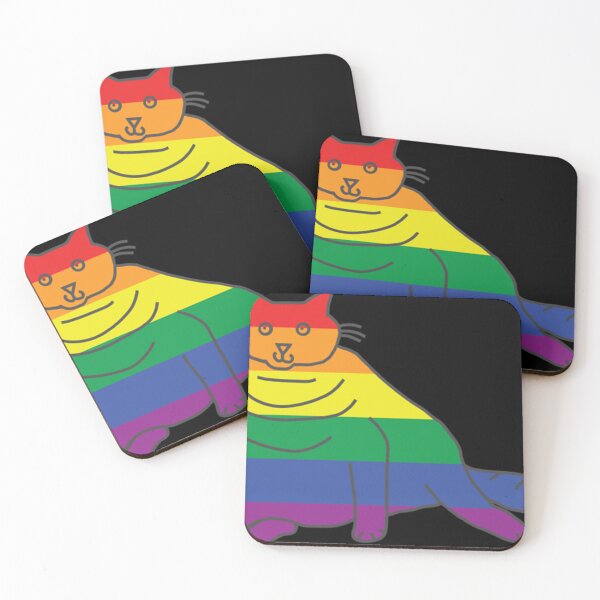 Item preview, Chonk Cat Pride  designed and sold by BICEPIERCE.