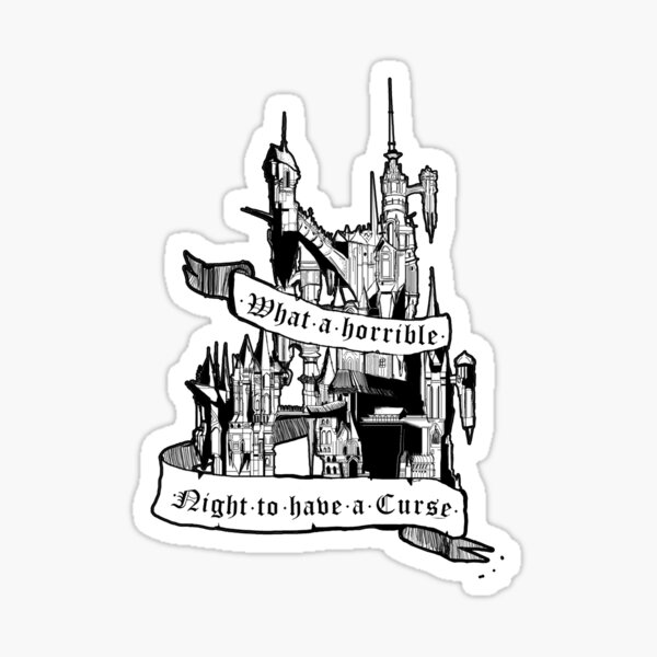 Item preview, Horrible Night To Have a Curse designed and sold by Pal3 Blood.