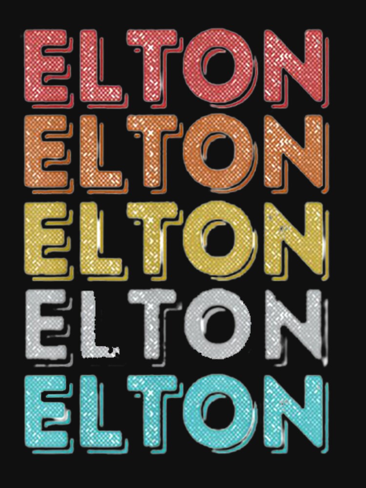 Discover Vintage Retro Elton | Essential T-Shirt 