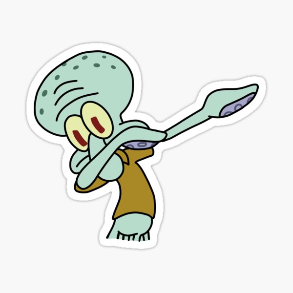 Item preview, Dabbing Squid designed and sold by CheesyPoodle.
