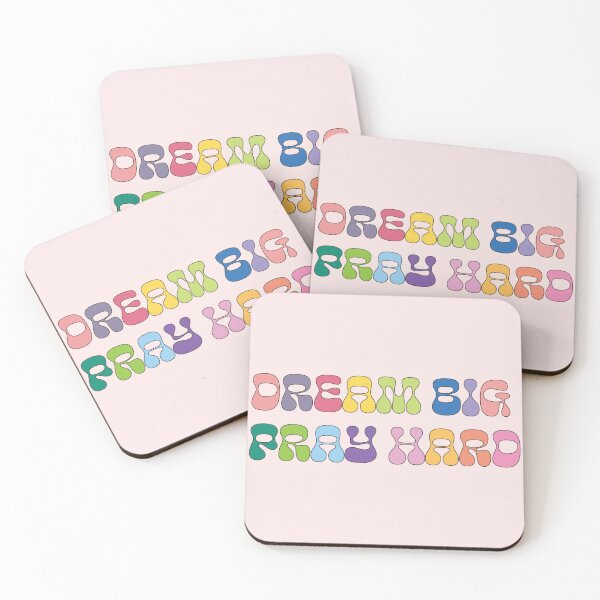 Item preview, Dream Big Pray Hard designed and sold by Rosie Renton.