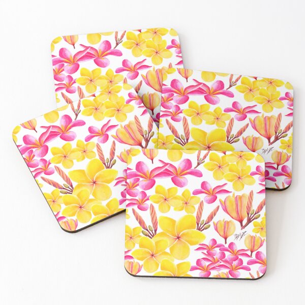 Item preview, Sweet Plumeria designed and sold by WaterStrokesArt.