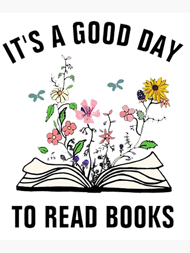 Disover Its A Good Day To Read Books Premium Matte Vertical Poster