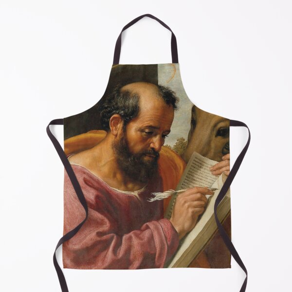 Item preview, Saint Luke the Evangelist | Follower of Jacob Jordaens | 1650 Renaissance Gospel Biblical Art designed and sold by CJET.