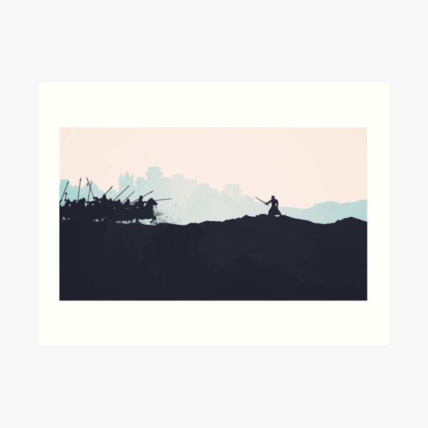 Battle of the Bastards Art Print