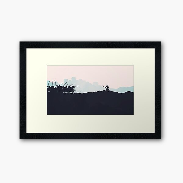 Battle of the Bastards Framed Art Print