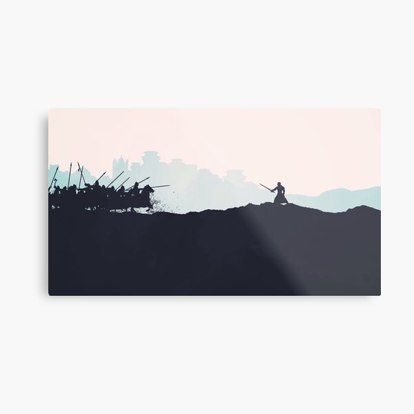 Battle of the Bastards Metal Print