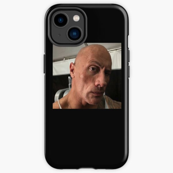 Dwayne The Rock Johnson eyebrow raise meme | iPad Case & Skin