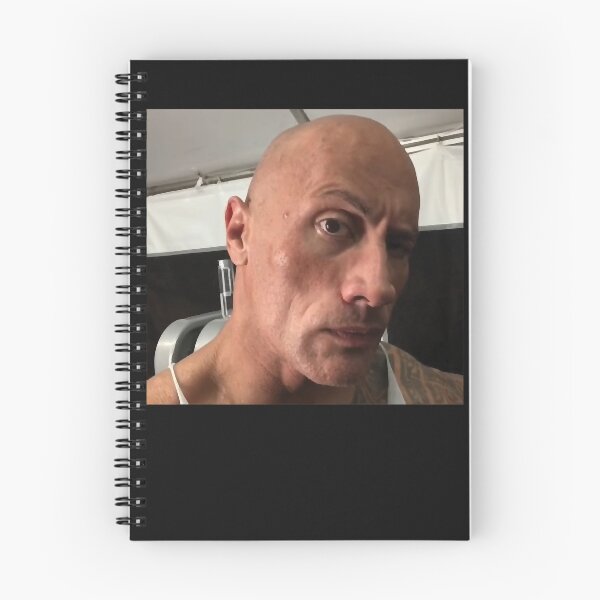 Item preview, Dwayne The Rock Johnson eyebrow raise meme  designed and sold by DennisHard1.