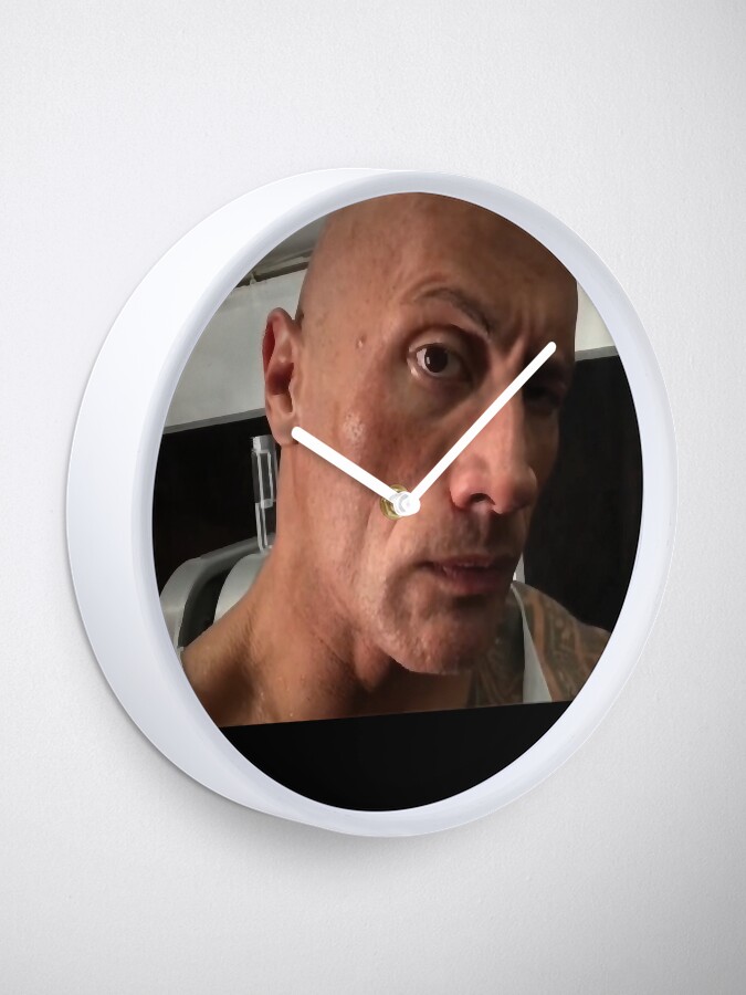 Dwayne The Rock Johnson Eyebrow Raise Sticker for Sale by