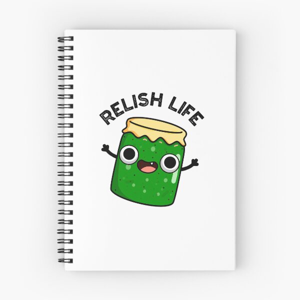 Item preview, Relish Life Funny Food Puns  designed and sold by punnybone.