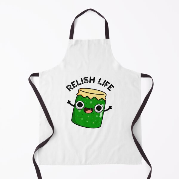Item preview, Relish Life Funny Food Puns designed and sold by punnybone.