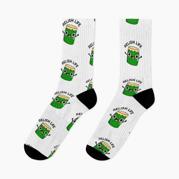 Item preview, Relish Life Funny Food Puns  designed and sold by punnybone.