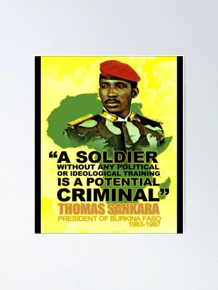 Thomas Sankara Lumumba Burkina Faso Design Retro Gift Cool Men