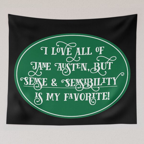 Item preview, Jane Austen Preference - Sense & Sensibility designed and sold by MrPandaDesigns.