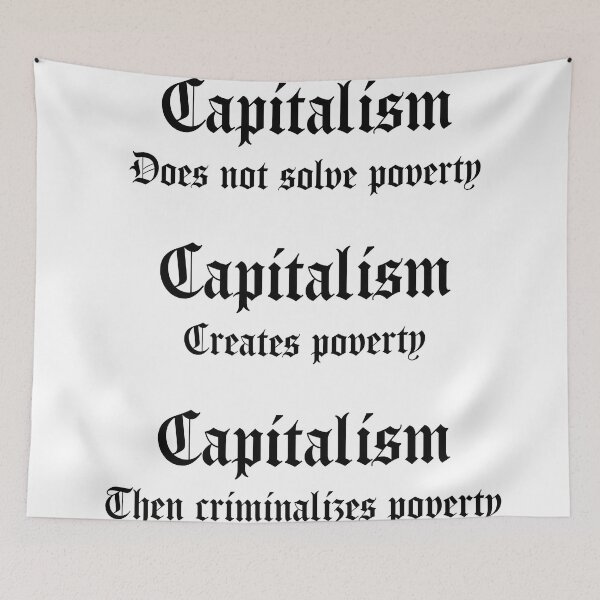 Item preview, Anti Capitalism designed and sold by Texterns.