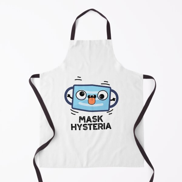 Item preview, Mask Hysteria Funny Mask Puns  designed and sold by punnybone.