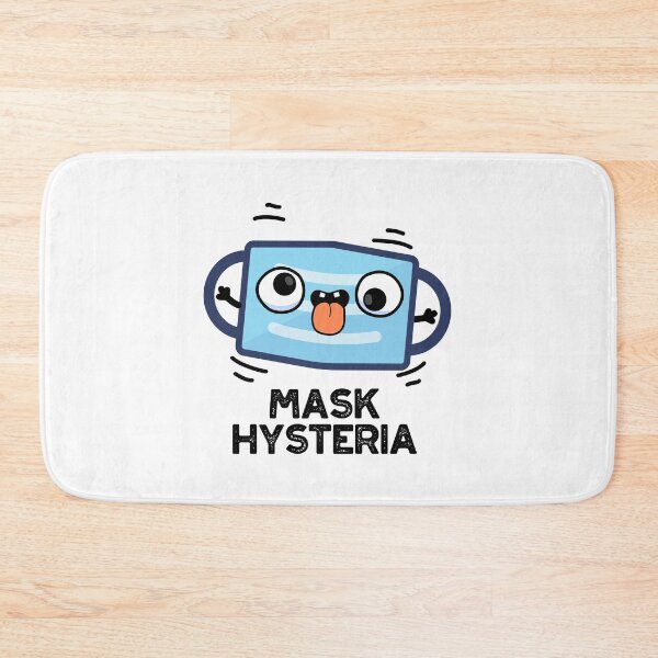 Item preview, Mask Hysteria Funny Mask Puns  designed and sold by punnybone.