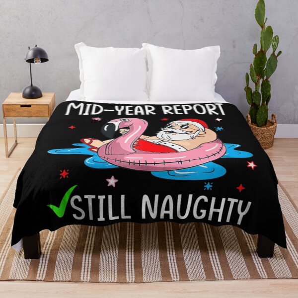 Item preview, Christmas in July Mid Year Report Still Naughty Funny Santa designed and sold by donnaeeqs624.