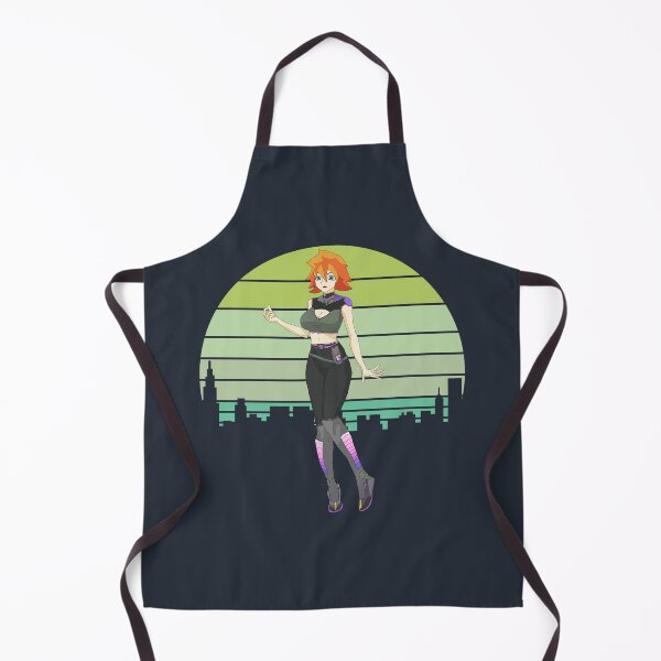 Item preview, Cyber Punk Outfit Urban Kawaii Anime Girl - Ginger Pixie designed and sold by Chubuter.