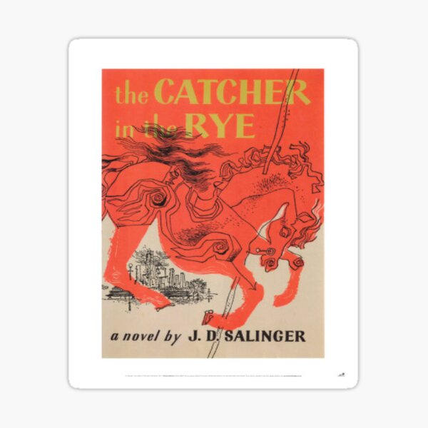 catcher and the rye Sticker