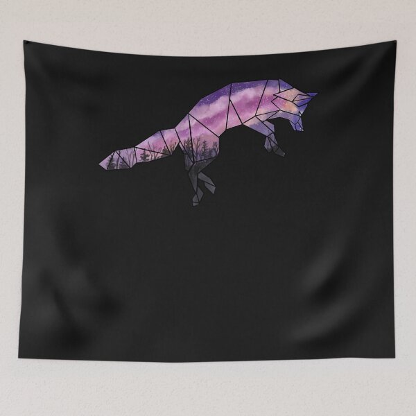 Item preview, Geometric Galaxy Fox designed and sold by DennisHard1.