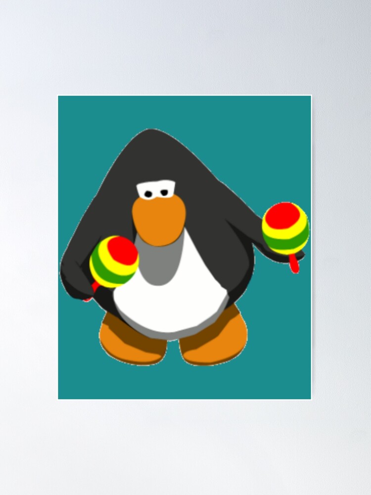 Clubpenguin Marraca Sticker - Clubpenguin Penguin Club - Discover & Share  GIFs