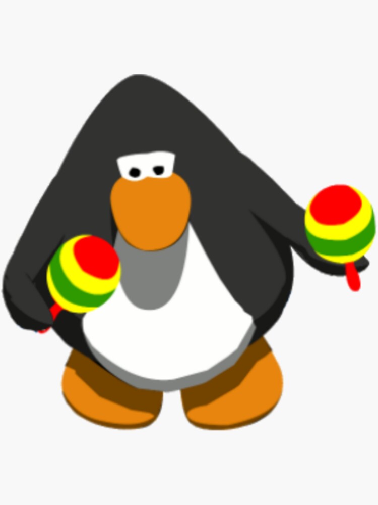 Club Penguin Vibing Meme  Sticker for Sale by samchhapman