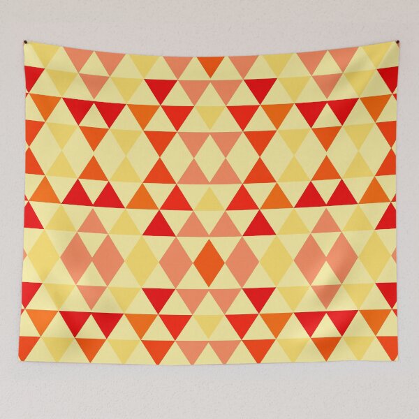 Item preview, Simple Modern Triangle Seamless Pattern, Peach Pink designed and sold by MyArt23.