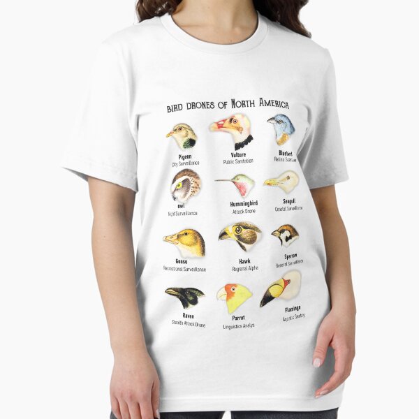 Item preview, bird drones of North America Cute Bird Lovers designed and sold by donnaeeqs624.