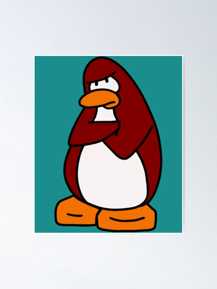 Wide Penguin Walking in Club Penguin on Make a GIF