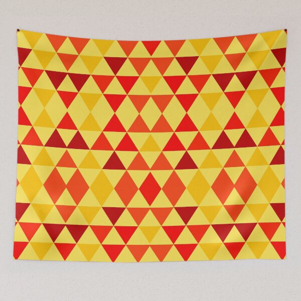 Item preview, Simple Modern Triangle Seamless Pattern, Peach Pink designed and sold by MyArt23.