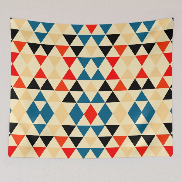 Item preview, Simple Modern Triangle Seamless Pattern, Peach Pink designed and sold by MyArt23.