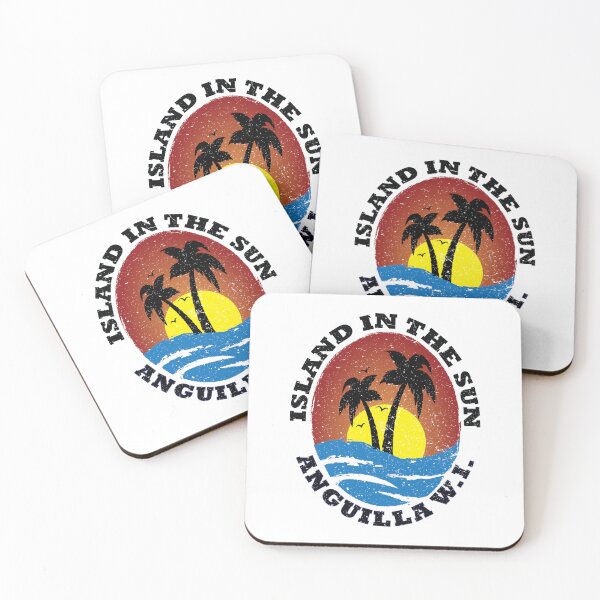 Item preview, Anguilla W.I - Island In The Sun designed and sold by IdentiTee Studios.