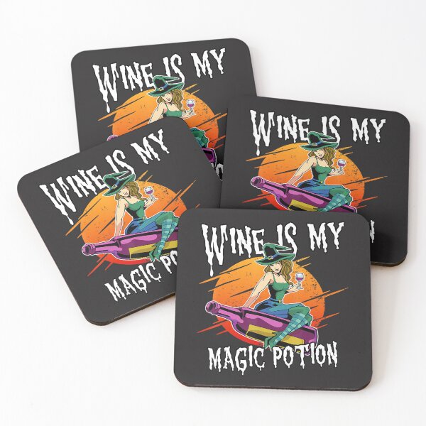 Item preview, Fun Halloween Drinking Witch Magic Wine Drinker  designed and sold by Catalina Keith.