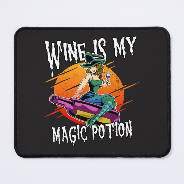 Item preview, Fun Halloween Drinking Witch Magic Wine Drinker designed and sold by Catalina Keith.
