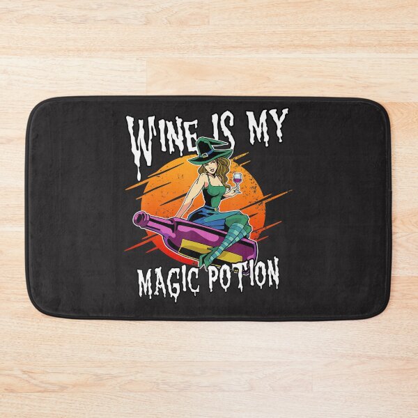 Item preview, Fun Halloween Drinking Witch Magic Wine Drinker  designed and sold by Catalina Keith.