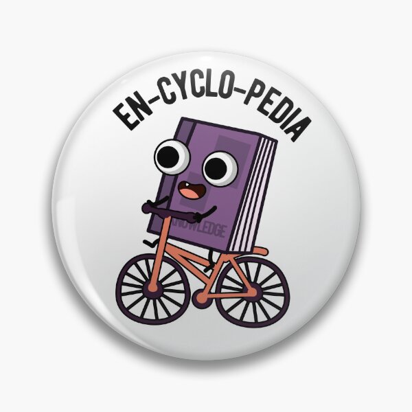 Item preview, En-cyclo-Pedia Funny Encyclopedia Puns  designed and sold by punnybone.