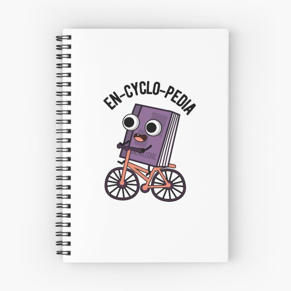 Item preview, En-cyclo-Pedia Funny Encyclopedia Puns  designed and sold by punnybone.