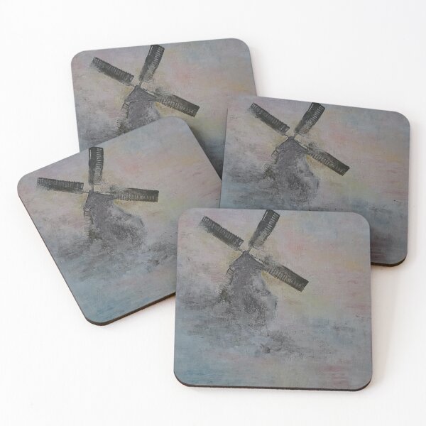 Item preview, Windmill in a sunset fog designed and sold by EricaBitektine.